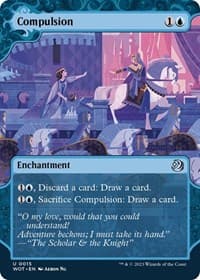 Compulsion - Wilds of Eldraine: Enchanting Tales - Magic: The Gathering card