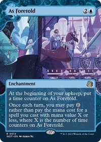 As Foretold - Wilds of Eldraine: Enchanting Tales - Magic: The Gathering card