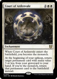 Court of Ardenvale - Commander: Wilds of Eldraine - Magic: The Gathering card
