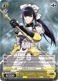 True Capability, Narberal - Nazarick: Tomb of the Undead Vol.2 - Weiss Schwarz card