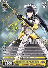 True Capability, Narberal (SP) - Nazarick: Tomb of the Undead Vol.2 - Weiss Schwarz card