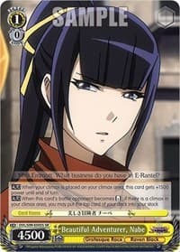 Beautiful Adventurer, Nabe (SR) - Nazarick: Tomb of the Undead Vol.2 - Weiss Schwarz card
