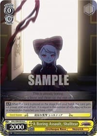 A Boring Assault, Shalltear - Nazarick: Tomb of the Undead Vol.2 - Weiss Schwarz card