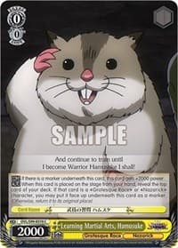 Learning Martial Arts, Hamusuke - Nazarick: Tomb of the Undead Vol.2 - Weiss Schwarz card