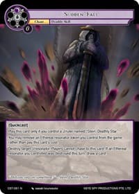 Sudden Fall - Clash of the Star Trees - Force of Will card