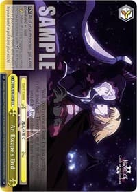 An Escape's End - Nazarick: Tomb of the Undead Vol.2 - Weiss Schwarz card