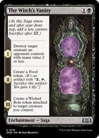 The Witch's Vanity - Wilds of Eldraine - Magic: The Gathering card