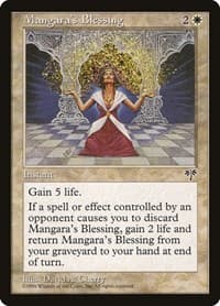 Mangara's Blessing - Mirage - Magic: The Gathering card
