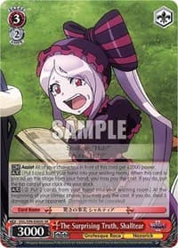 The Surprising Truth, Shalltear (SR) - Nazarick: Tomb of the Undead Vol.2 - Weiss Schwarz card