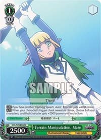 Terrain Manipulation, Mare - Nazarick: Tomb of the Undead Vol.2 - Weiss Schwarz card