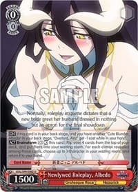 Newlywed Roleplay, Albedo - Nazarick: Tomb of the Undead Vol.2 - Weiss Schwarz card