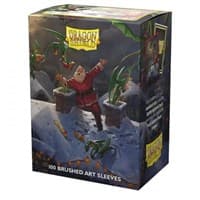Dragon Shield Limited Edition Art Sleeves - Christmas Dragon 2023 (100-Pack) - Dragon Shield Card Sleeves - Card Sleeves card