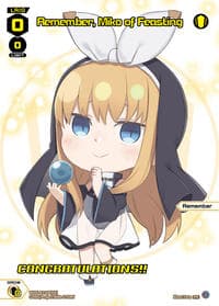 Remember, Miko of Feasting (September 2023) (Winner) - Promo Cards - WIXOSS card