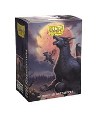 Dragon Shield Limited Edition Art Sleeves - Halloween Dragon 2023 (100-Pack) - Dragon Shield Card Sleeves - Card Sleeves card