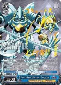 Four-Arm Warrior, Cocytus (SP) - Nazarick: Tomb of the Undead Vol.2 - Weiss Schwarz card
