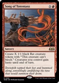 Song of Totentanz - Wilds of Eldraine - Magic: The Gathering card