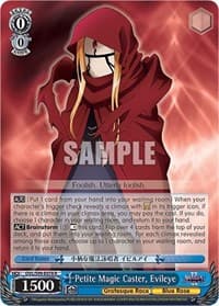 Petite Magic Caster, Evileye - Nazarick: Tomb of the Undead Vol.2 - Weiss Schwarz card