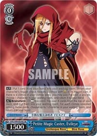 Petite Magic Caster, Evileye (SR) - Nazarick: Tomb of the Undead Vol.2 - Weiss Schwarz card