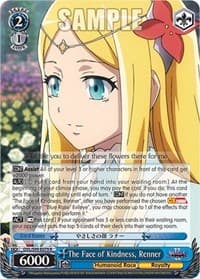 The Face of Kindness, Renner - Nazarick: Tomb of the Undead Vol.2 - Weiss Schwarz card