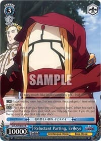 Reluctant Parting, Evileye - Nazarick: Tomb of the Undead Vol.2 - Weiss Schwarz card