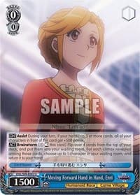 Moving Forward Hand in Hand, Enri - Nazarick: Tomb of the Undead Vol.2 - Weiss Schwarz card