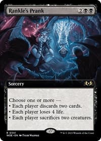 Rankle's Prank (Extended Art) - Wilds of Eldraine - Magic: The Gathering card