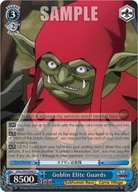 Goblin Elite Guards - Nazarick: Tomb of the Undead Vol.2 - Weiss Schwarz card