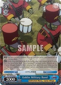 Goblin Military Band - Nazarick: Tomb of the Undead Vol.2 - Weiss Schwarz card