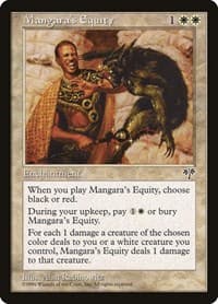 Mangara's Equity - Mirage - Magic: The Gathering card