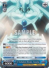 A Turbulent Break, Cocytus - Nazarick: Tomb of the Undead Vol.2 - Weiss Schwarz card