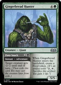 Gingerbread Hunter - Wilds of Eldraine - Magic: The Gathering card
