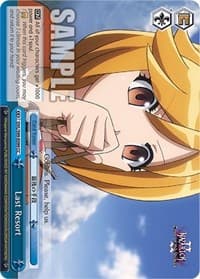 Last Resort - Nazarick: Tomb of the Undead Vol.2 - Weiss Schwarz card