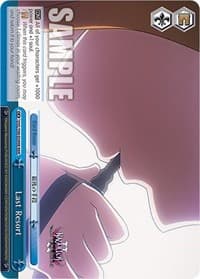 Last Resort (RRR) - Nazarick: Tomb of the Undead Vol.2 - Weiss Schwarz card