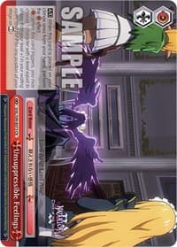 Unsuppressible Feelings - Nazarick: Tomb of the Undead Vol.2 - Weiss Schwarz card