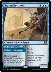 Brazen Borrower - Commander: Wilds of Eldraine - Magic: The Gathering card
