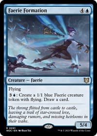 Faerie Formation - Commander: Wilds of Eldraine - Magic: The Gathering card