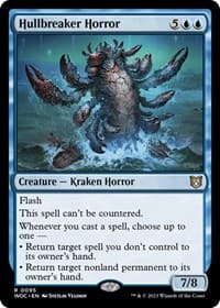 Hullbreaker Horror - Commander: Wilds of Eldraine - Magic: The Gathering card