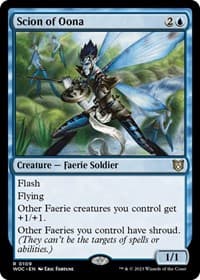 Scion of Oona - Commander: Wilds of Eldraine - Magic: The Gathering card