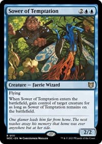 Sower of Temptation - Commander: Wilds of Eldraine - Magic: The Gathering card