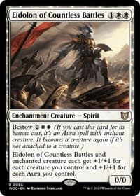 Eidolon of Countless Battles - Commander: Wilds of Eldraine - Magic: The Gathering card