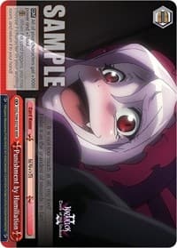 Punishment by Humiliation (RRR) - Nazarick: Tomb of the Undead Vol.2 - Weiss Schwarz card