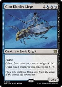 Glen Elendra Liege - Commander: Wilds of Eldraine - Magic: The Gathering card