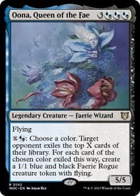 Oona, Queen of the Fae - Commander: Wilds of Eldraine - Magic: The Gathering card