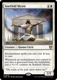 Starfield Mystic - Commander: Wilds of Eldraine - Magic: The Gathering card