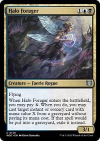 Halo Forager - Commander: Wilds of Eldraine - Magic: The Gathering card