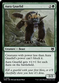 Aura Gnarlid - Commander: Wilds of Eldraine - Magic: The Gathering card