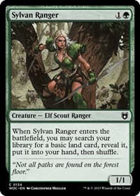 Sylvan Ranger - Commander: Wilds of Eldraine - Magic: The Gathering card