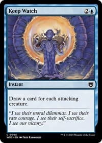 Keep Watch - Commander: Wilds of Eldraine - Magic: The Gathering card