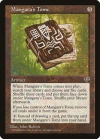 Mangara's Tome - Mirage - Magic: The Gathering card