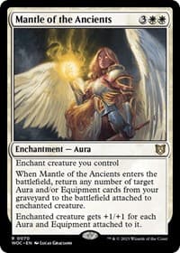 Mantle of the Ancients - Commander: Wilds of Eldraine - Magic: The Gathering card